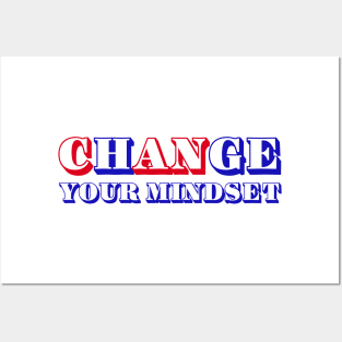 Can change your mindset Posters and Art